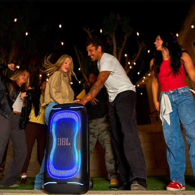 JBL Partybox 330 Portable Bluetooth Party Speaker With Futuristic Lighting
