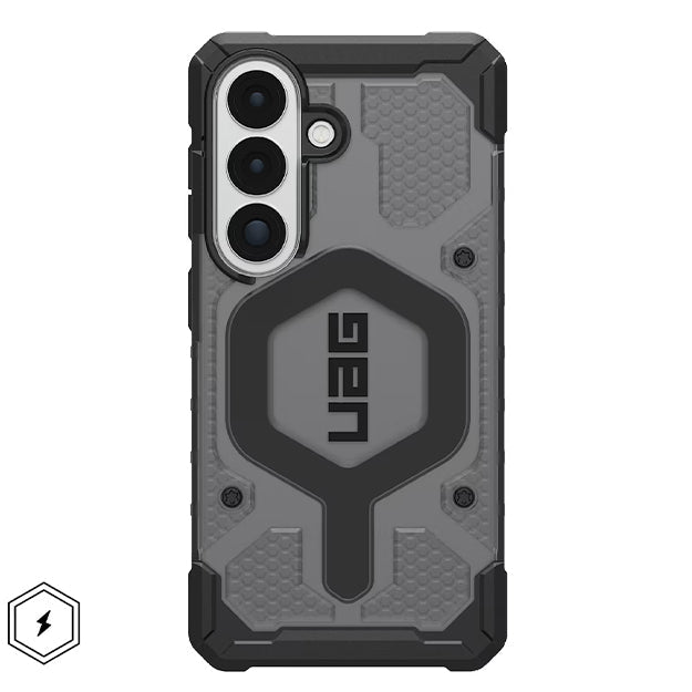 UAG Pathfinder Clear Rugged Case For Samsung Galaxy S26 - Ash/Black