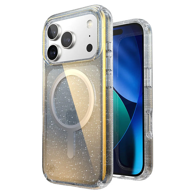 Speck Presidio Lux Glitter Case With MagSafe For iPhone 17 PRO MAX