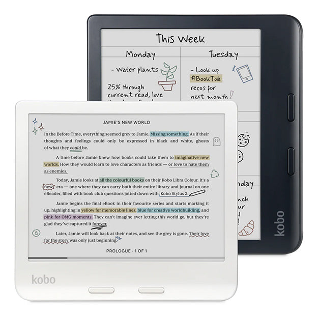 Kobo Libra Colour 7" Colour E Ink Kaleido 3 Touchscreen eReader