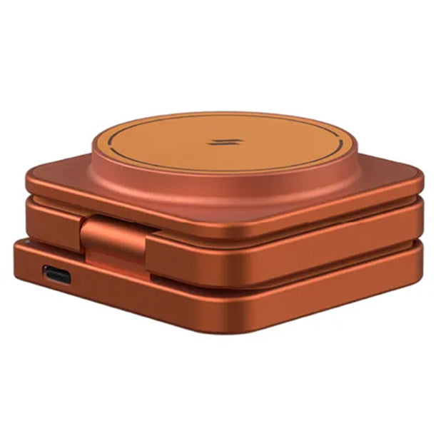 Adam Elements Mag 3 Ultra Qi2 3-in-1 Foldable Charging Station