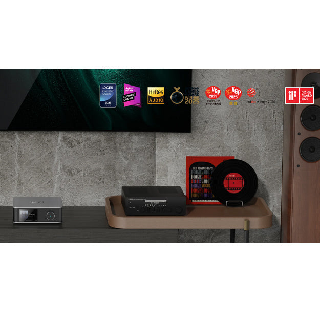 WiiM Ultra Music Streamer & WiiM Vibelink Amplifier Bundle - Grey