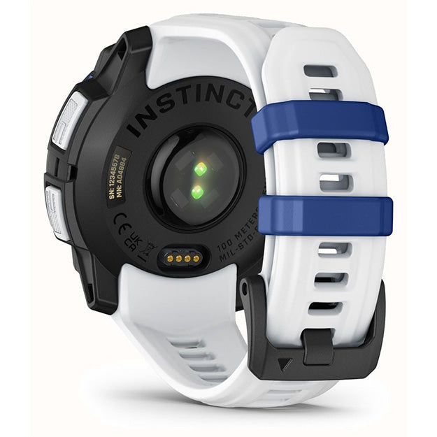 Garmin Instinct 3 Supernova 45mm Solar Rugged GPS Watch (Limited Edition) - Whitestone With Whitestone Band