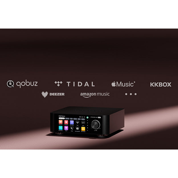 Eversolo Play CD All-In-One Music Streamer With Amplifier - Black