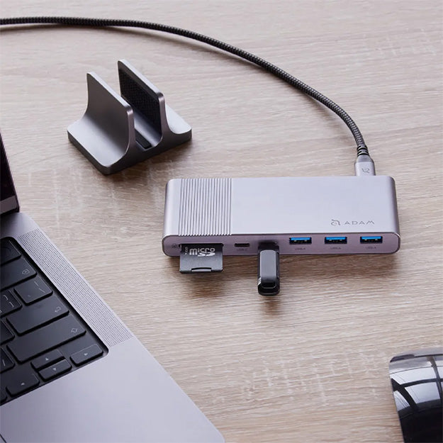 Adam Elements CASA HUB Pro S USB-C 12-in-1 Multi-Function Hub - Grey