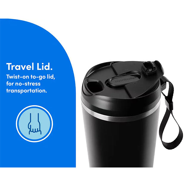 Nutribullet Flip Insulated Portable Blender - Black