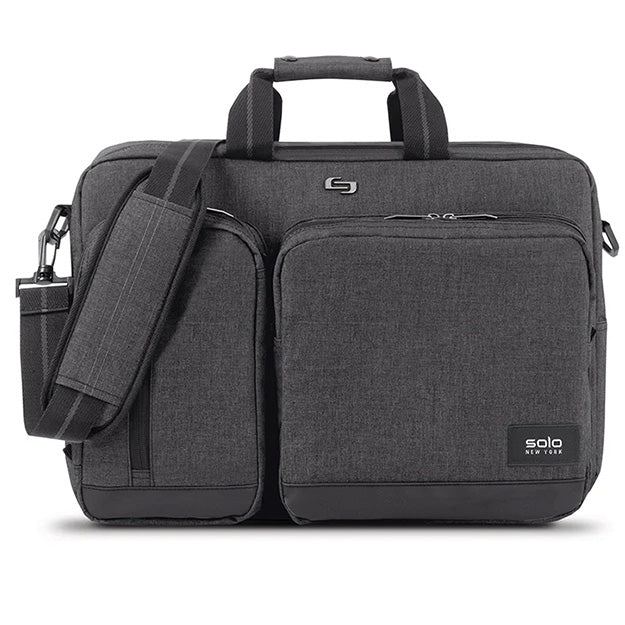 Solo New York Duane Hybrid 15.6" Briefcase Backpack - Grey