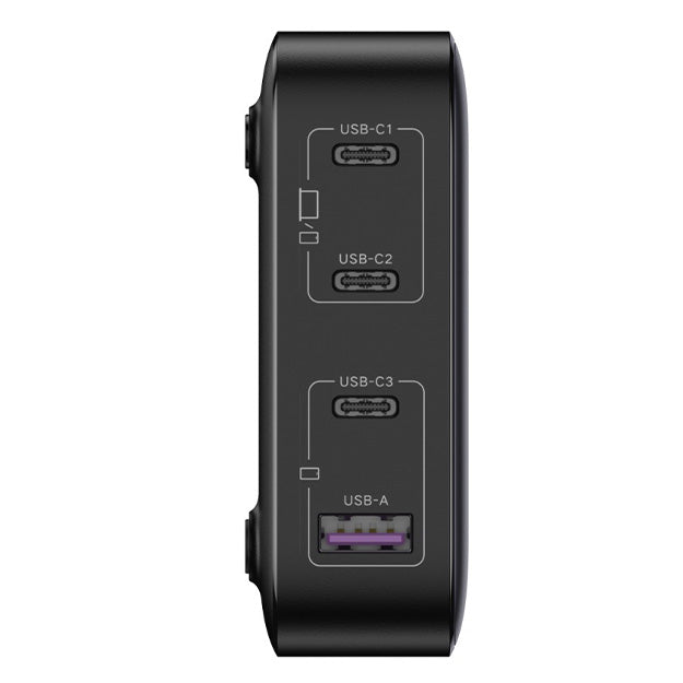 Ugreen Nexode 4Port GaN 100W Desktop Charger With Cable - Grey