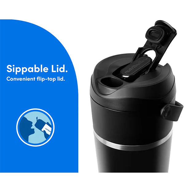Nutribullet Flip Insulated Portable Blender - Black