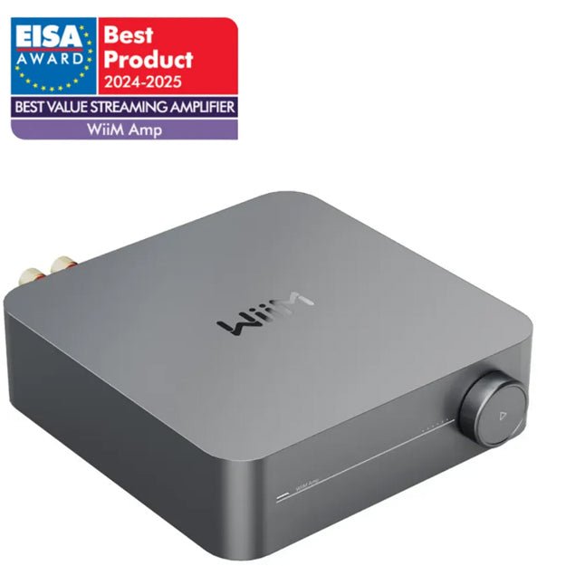 WiiM Amp (Multiroom Streaming Amplifier) - Space Grey (Unboxed Deal)