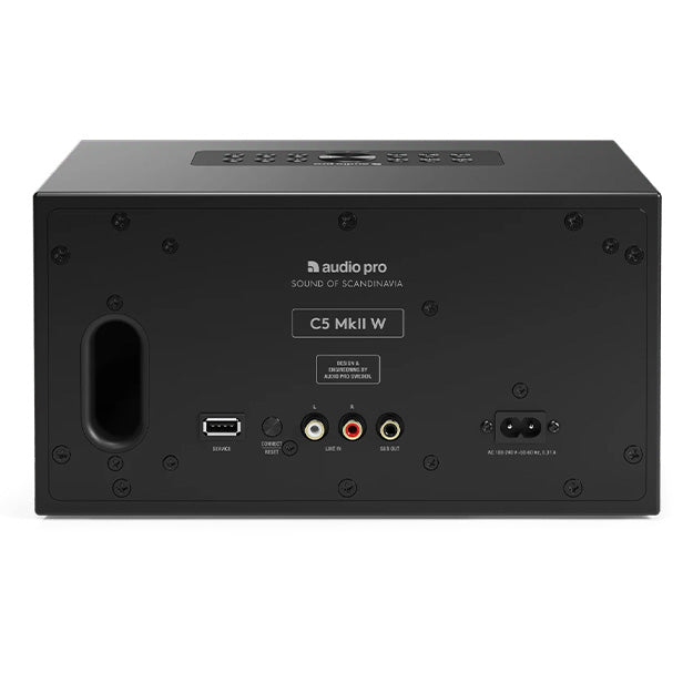 Audio Pro C5 MkII W Compact Multiroom Speaker (WiFi & Bluetooth)