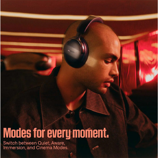 Bose QuietComfort Ultra (2nd Gen) Noise Cancelling Over-Ear Headphones - Black (Unboxed Deal)