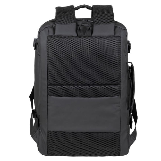 Rivacase 8465 Tegel Coated ECO Travel Business Backpack For Laptops Up To 17.3” - Black