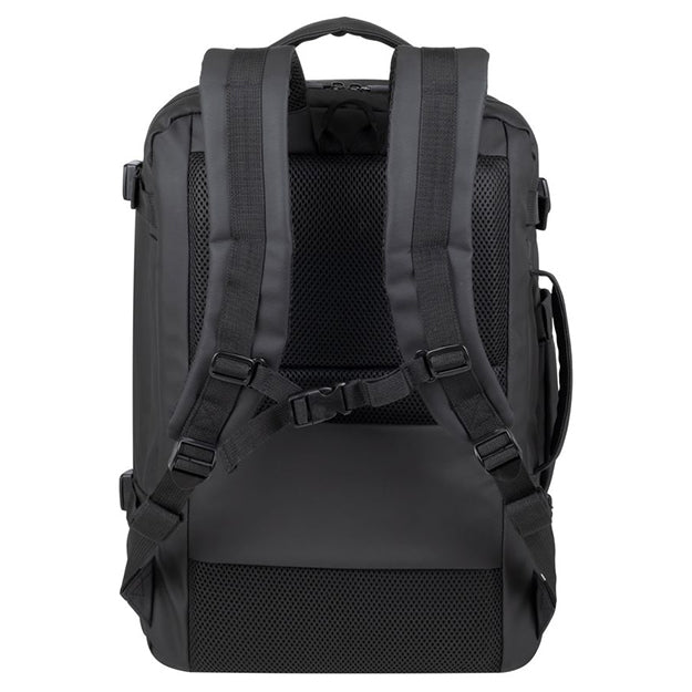 Rivacase 8465 Tegel Coated ECO Travel Business Backpack For Laptops Up To 17.3” - Black