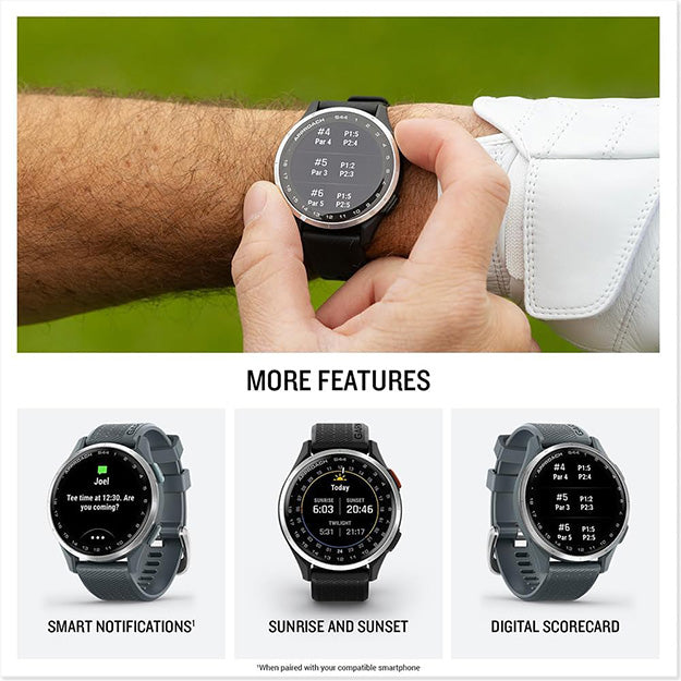 Garmin Approach S44 Essential GPS Golf Smartwatch