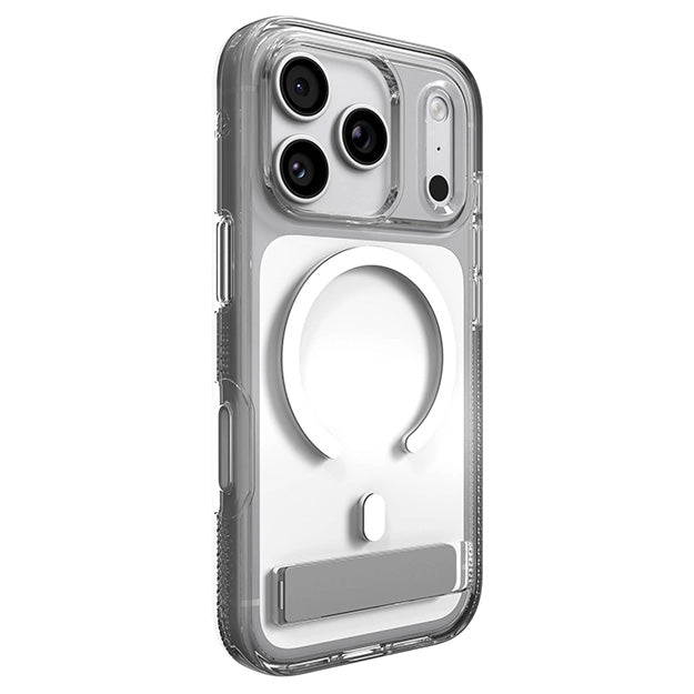 Zagg Crystal Palace Snap MagSafe Case With KickStand For Apple iPhone 18 PRO / 17 PRO - Clear