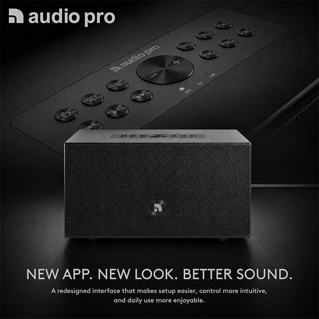 Audio Pro C10 MkII W Compact Multiroom Speaker (WiFi & Bluetooth)