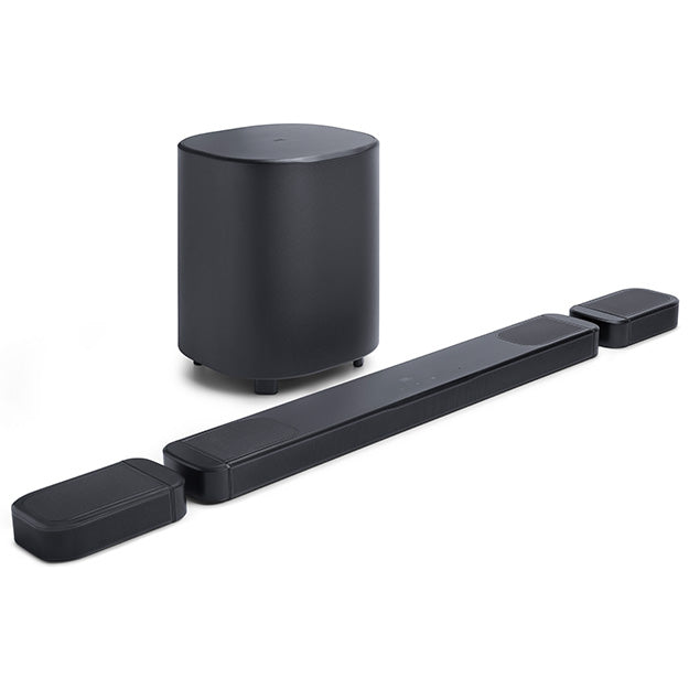 JBL BAR 1000MK2 7.1.4 Channel Soundbar With Detachable Wireless Surround Speakers & 10” Subwoofer - Black