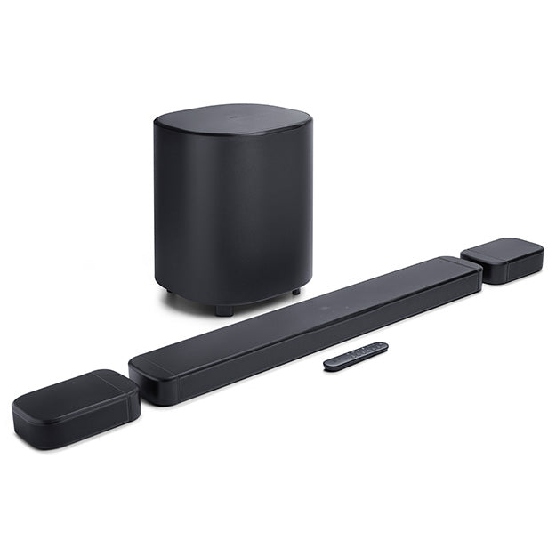 JBL BAR 800MK2 7.1 Channel Soundbar With Detachable Surround Speakers, 10” Subwoofer & Dolby Atmos - Black