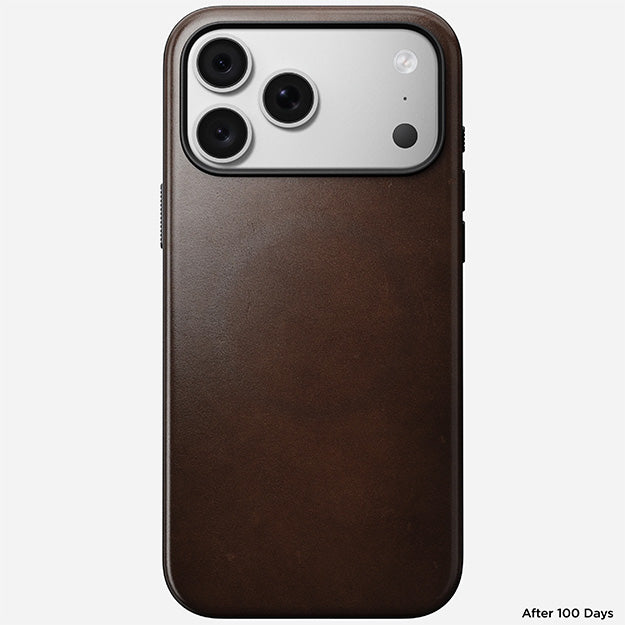 Nomad Modern Leather MagSafe Case For Apple iPhone 18 PRO / 17 PRO