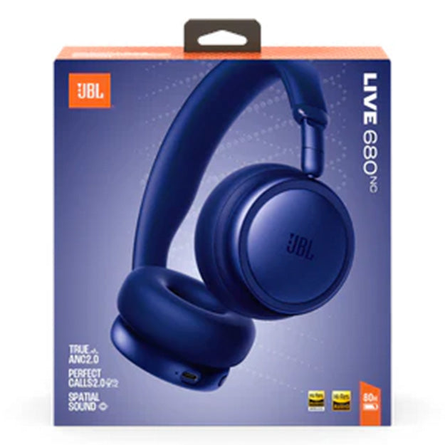 JBL Live 680NC Wireless Noise Cancelling Bluetooth On-Ear Headphones