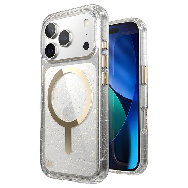 Speck Presidio Lux Glitter Case With MagSafe For iPhone 17 PRO