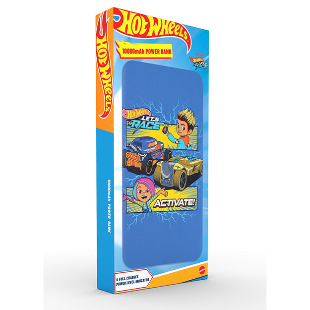 Mattel 10 000mAh PD Powerbank - Hot Wheels Range