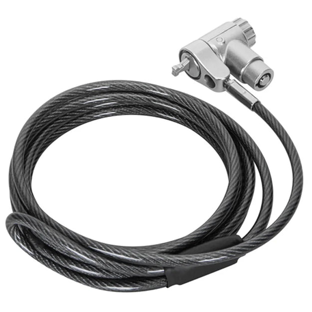 Targus Ultimate 3-in-1 Keyed Cable Lock 2m - Silver