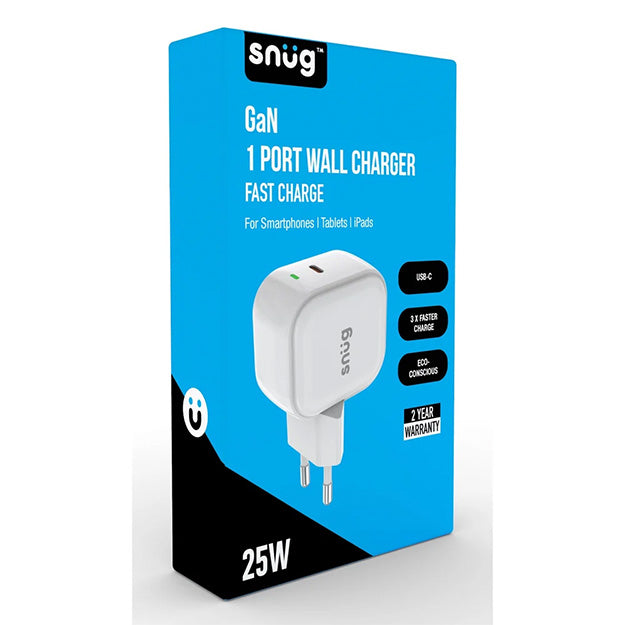 Snug 1 Port PD Wall Charger 25W