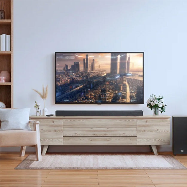 JBL Cinema SB595 3.1.2 Channel Soundbar With True Dolby Atmos And Wireless Subwoofer - Black