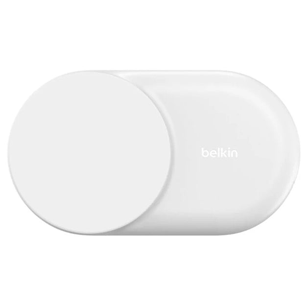 Belkin UltraCharge 25W 2-in-1 Qi2 Square Magnetic Wireless Charger