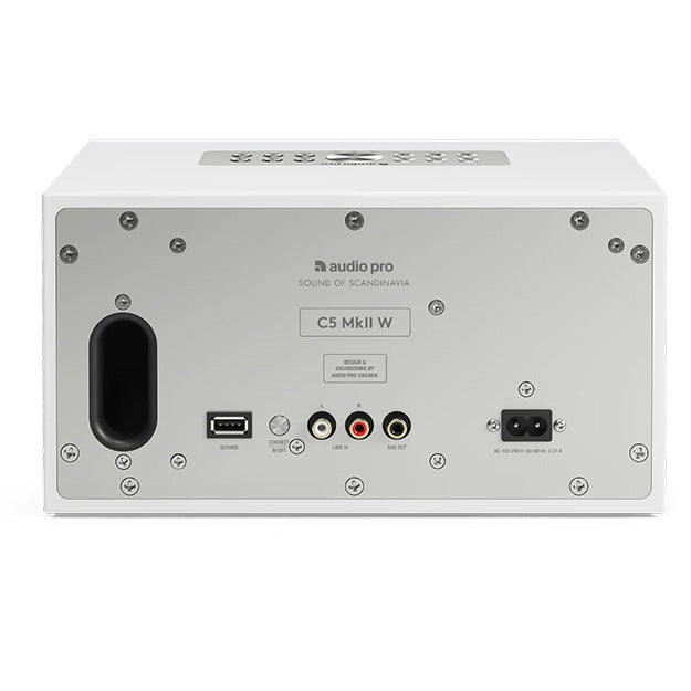 Audio Pro C5 MkII W Compact Multiroom Speaker (WiFi & Bluetooth)