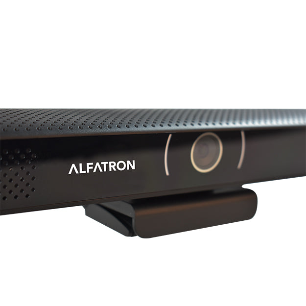 Alfatron Salut All In One Mini Video Conference System With Webcam, Microphone & Speaker - Black