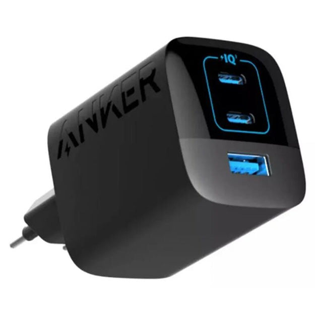 Anker 336 67W GaN 3 Port Fast Charge Wall Charger - Black