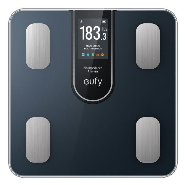 Eufy C20 Body Analysis Smart Scale (16 Key Body Metrics) - Black