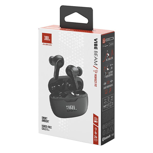 JBL Vibe Beam TWS In-Ear Headphone - Black