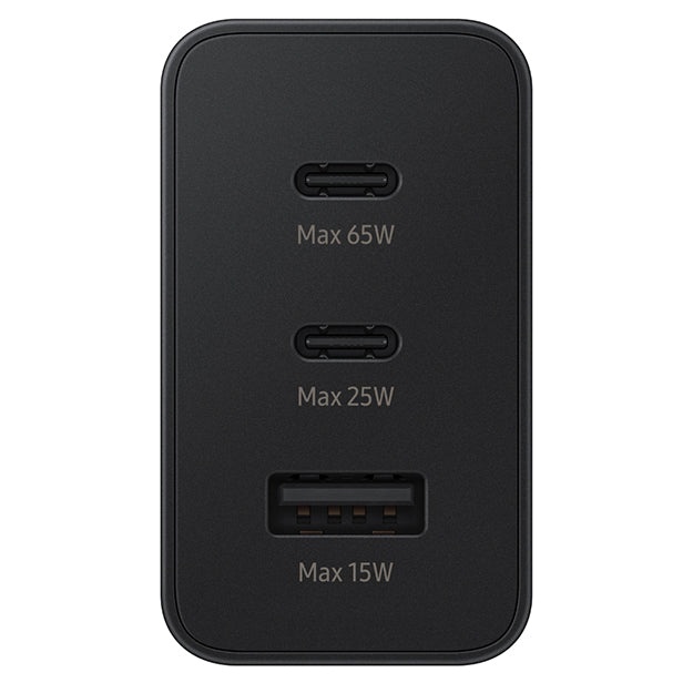 Samsung 3 Port Travel Adapter Trio 65W - Black