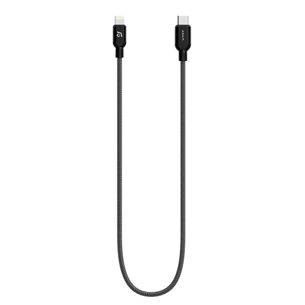 Adam Elements PeAk II C200B 200cm MFi USB-C To Lightning Cable - Black