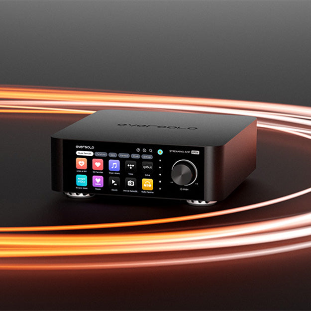 Eversolo Play CD All-In-One Music Streamer With Amplifier - Black