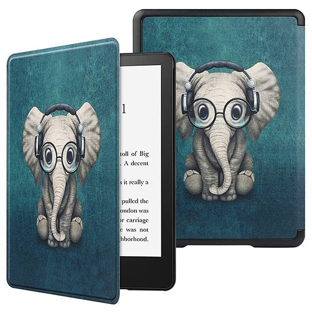 Kobo Clara BW 6" eReader With Elephant Generic Kobo Clara Cover Bundle