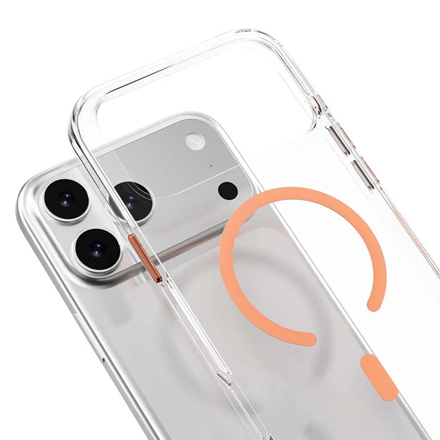 SwitchEasy Bright M Never Yellowing Protective Clear Case With MagSafe For iPhone 17 PRO MAX