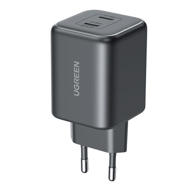 UGreen Nexode 100W USB-C GaN 4 Port Charger + UGreen 45W USB-C 2 Port GAN PD Wall Charger Bundle - Black
