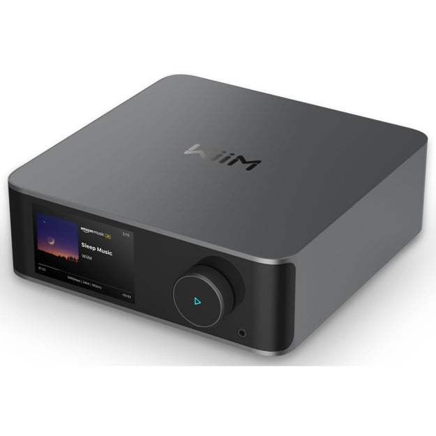 WiiM Ultra Music Streamer & WiiM Vibelink Amplifier Bundle - Grey