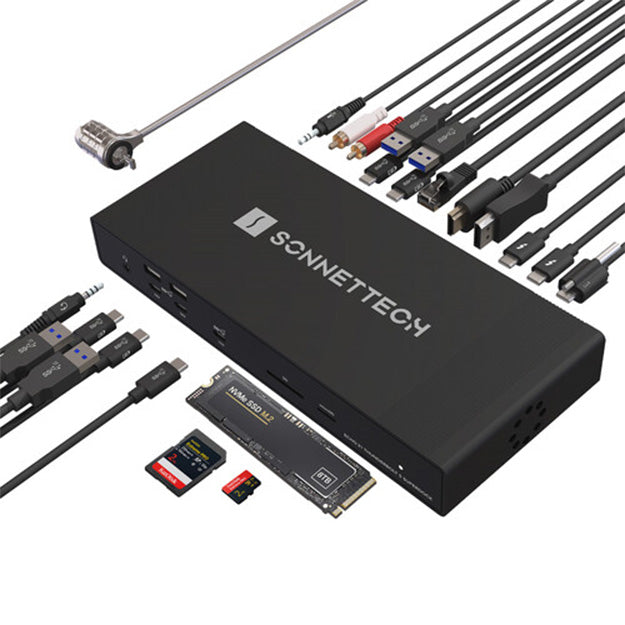 Sonnet Echo 21 Thunderbolt 5 SuperDock - Black