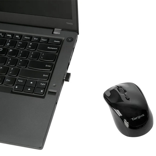 Targus Wireless USB Laptop Blue Trace Mouse - Black