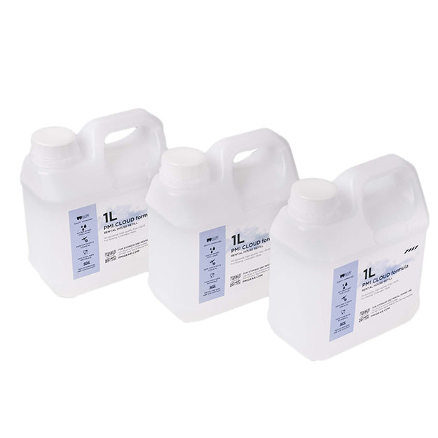 PMI Gear Cloud Formula Refill 3000ml (1L Pack x3) - Clear