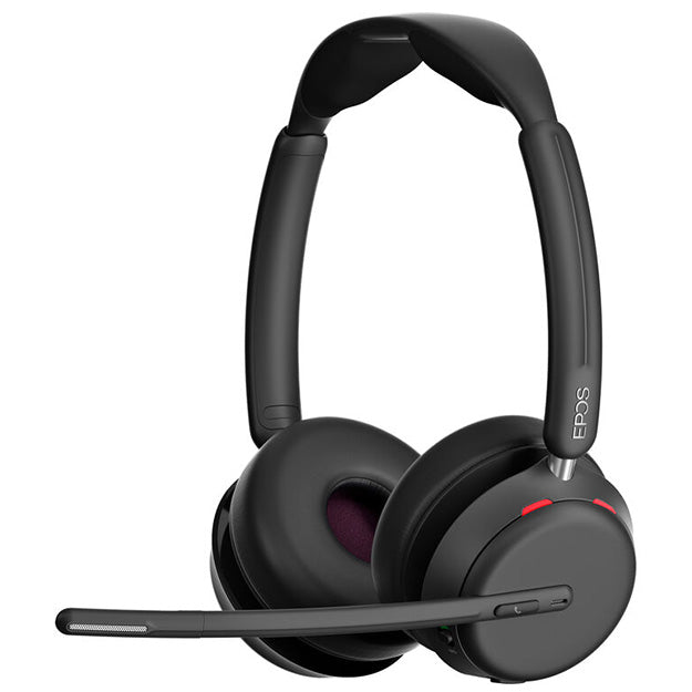 EPOS Impact 1060 Double-Sided UC Wireless On-Ear Headset With BrainAdapt Technology - Black