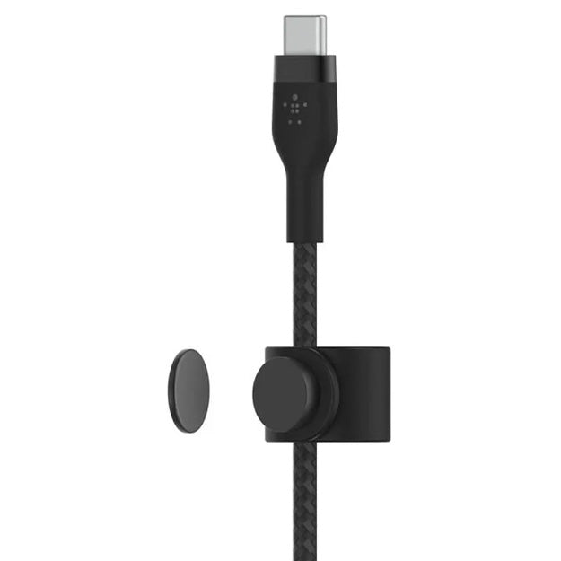Belkin 2m BoostCharge Pro Flex USB-C To Lightning Cable - Black