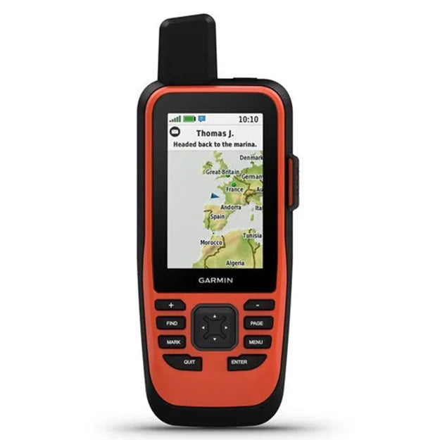 Garmin GPSMAP 86i Marine Handheld With inReach Capabilities - Black & Red