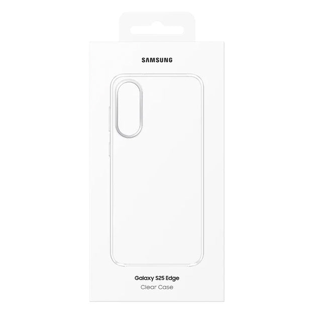 Samsung Silicone Cover For Samsung Galaxy S25 Edge - Clear